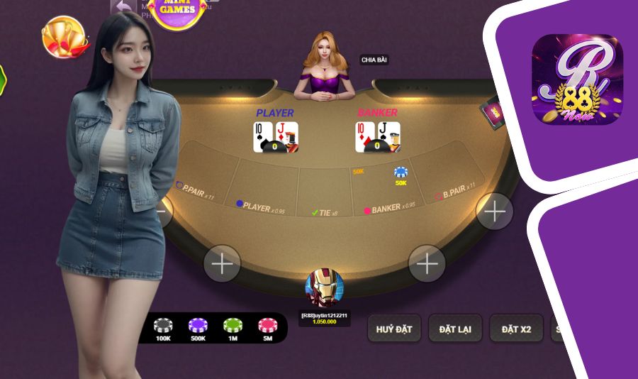 Baccarat R88 và ưu việt nổi bật nên cược