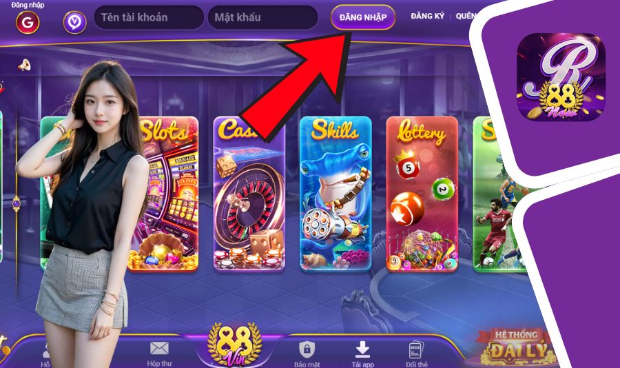 Hướng dẫn đăng nhập R88 bài bản
